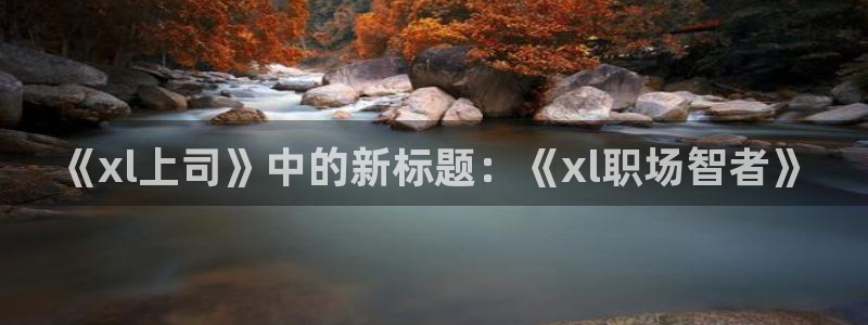 香蕉成熟时1997：《xl上司》中的新标题：《xl职场智者》配图
