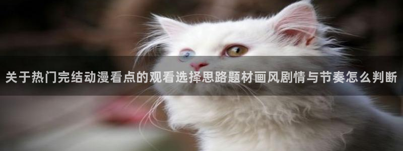 柏安妮香蕉成熟时电影：关于热门完结动漫看点的观看选择思路题材画风剧情与节奏怎么判断配图